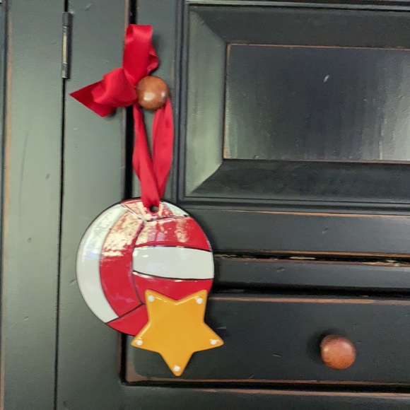 NWT CLAY CHICK CERAMICS Soccer Ornament - Picture 2 of 4